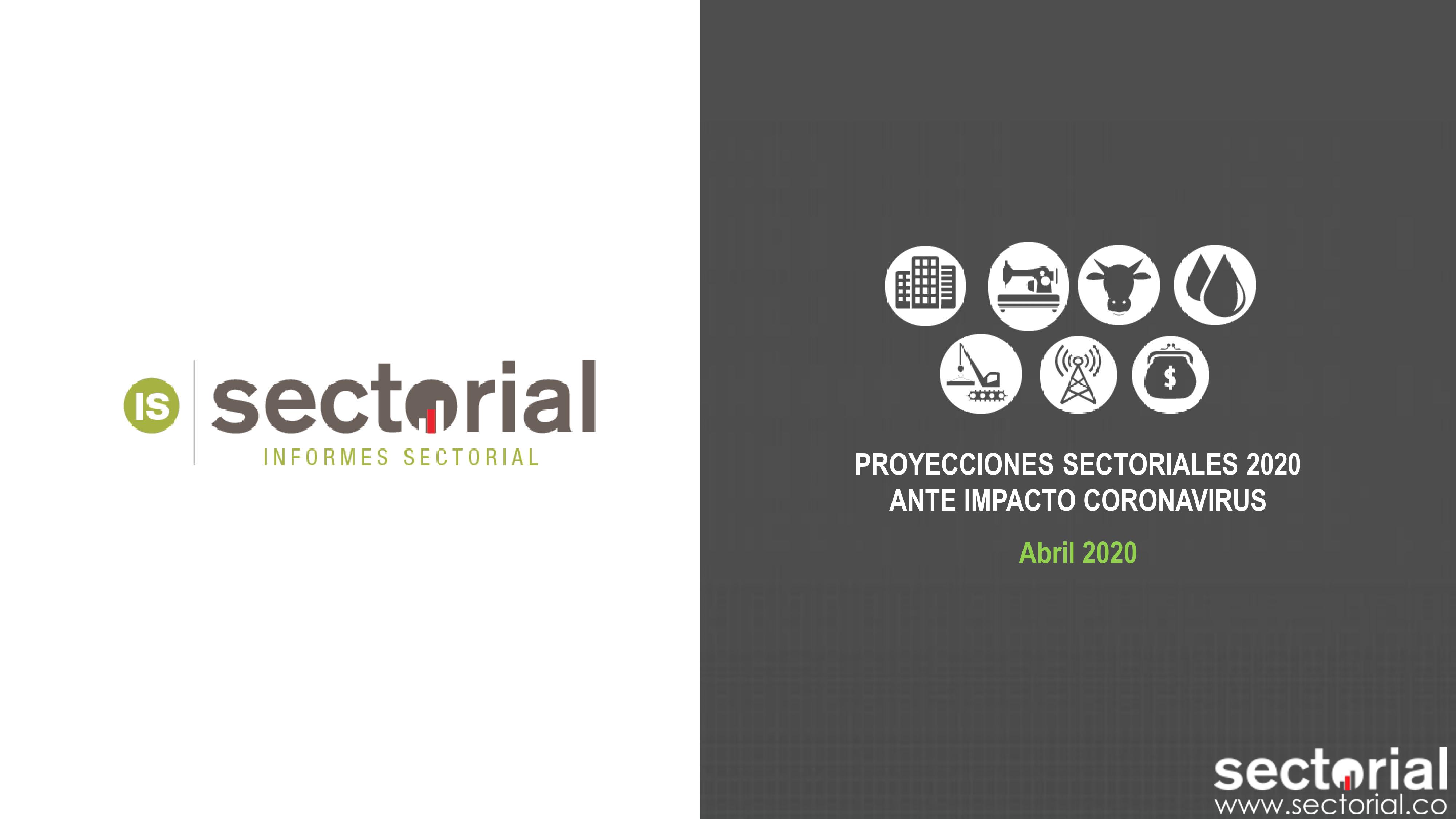 Proyecciones Sectoriales 2020 Ante Impacto Coronavirus