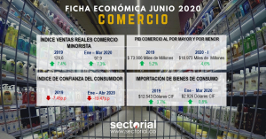 Ficha Econ&oacute;mica Sector Comercio Mayo 2020: Nuevo Consumidor Concentrado en Productos de Primera Necesidad