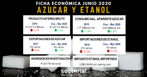 Ficha Econ&oacute;mica Az&uacute;car y Etanol Junio 2020: Gobierno Nacional Interviene con Pol&iacute;ticas Proteccionistas para Salvaguardar el Sector